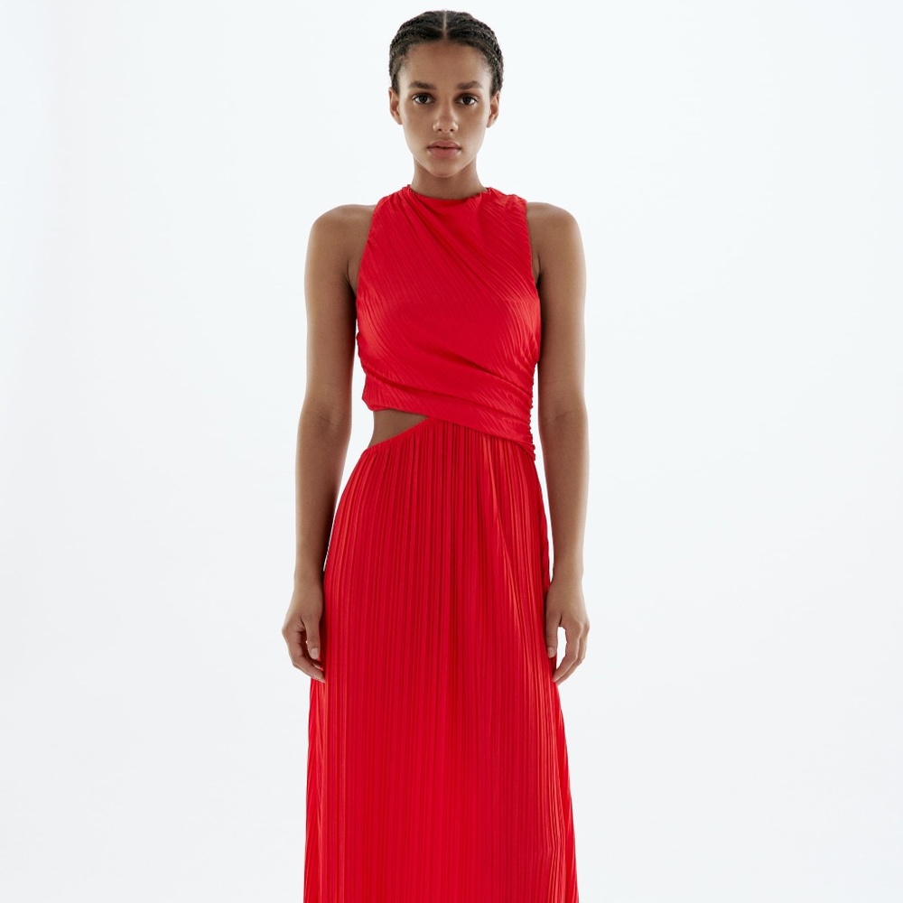 Zara Cut Out Maxi Dress